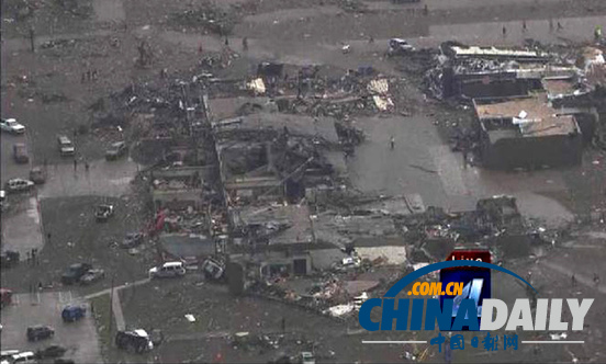 美國遭遇嚴重龍卷風襲擊 已致51人死140多人傷