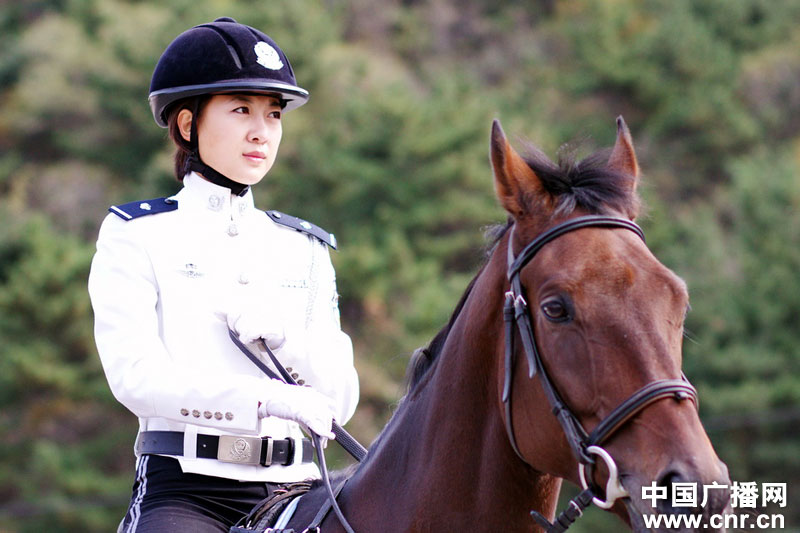 每匹馬養護成本2500元/月?探秘大連女騎警訓練基地