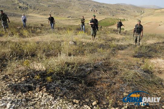 敘利亞16枚迫擊炮彈射入黎巴嫩境內