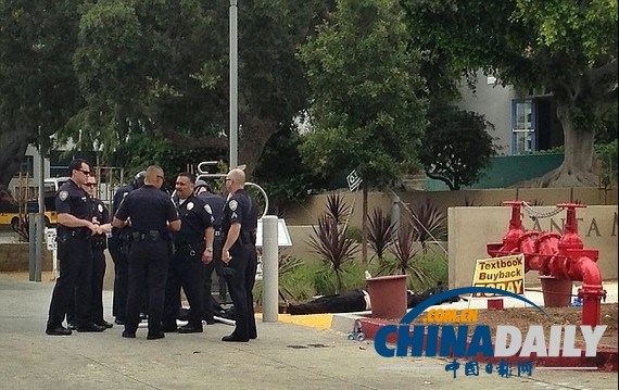 美加州城市男子槍殺4人后被擊斃 總統恰在當地