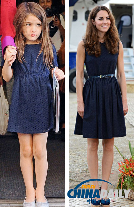 組圖：阿湯哥女兒成凱特王妃時尚向導 著裝風格驚似