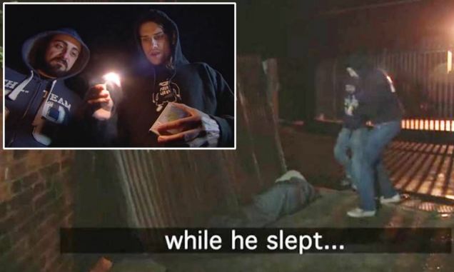 英官方發布流浪者遭縱火視頻 提醒波蘭移民做準備