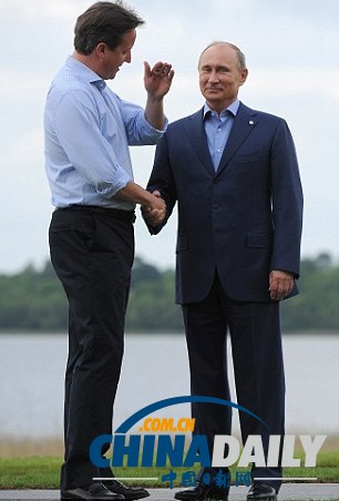 俄美G8峰會探討敘利亞 與會領導人敞領卷袖“輕裝上陣”