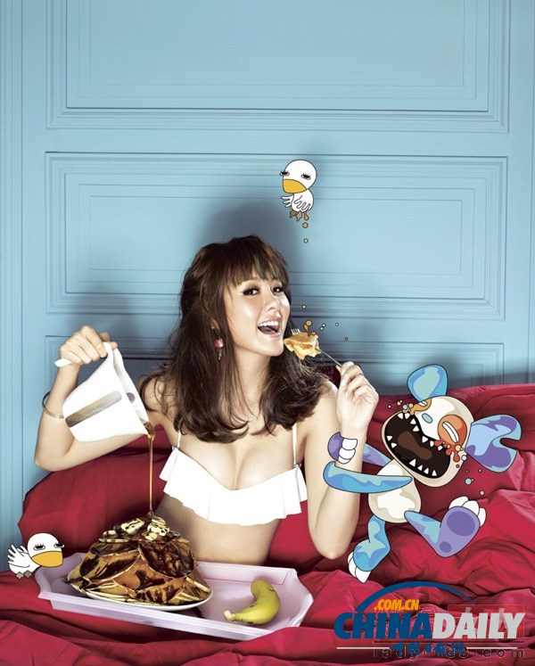 林志玲朱茵袁姍姍秀“Y型”美胸