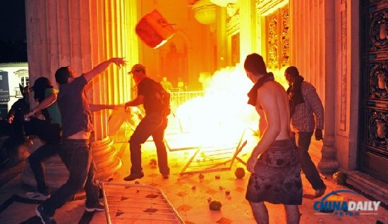 組圖：從圣保羅到里約熱內盧 示威游行席卷巴西