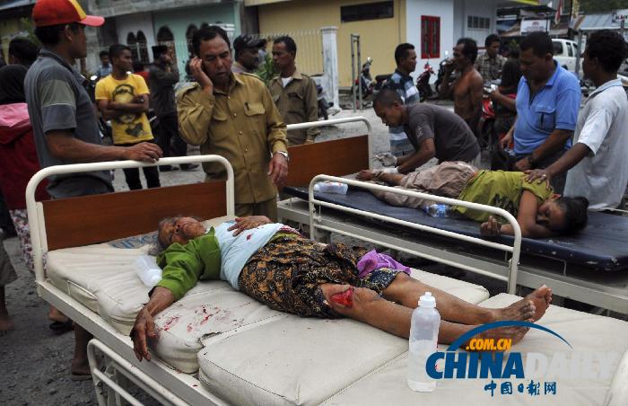 印尼蘇門答臘地震死亡者升至25人 傷218（圖）