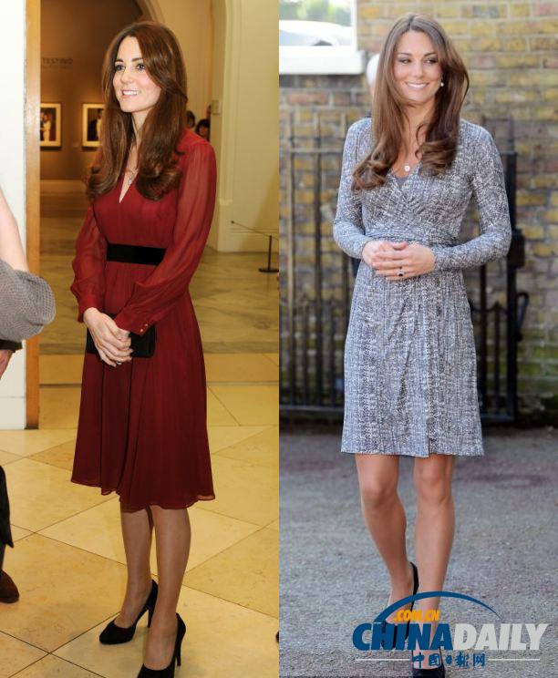 凱特王妃臨盆在即 準(zhǔn)媽媽孕期穿衣經(jīng)大盤點(diǎn)（組圖）