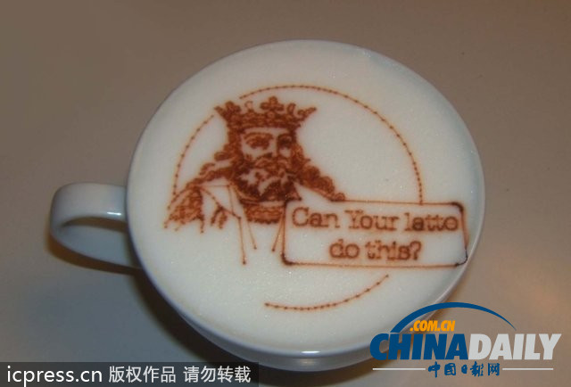 奇妙咖啡藝術 愛因斯坦向你吐舌賣萌