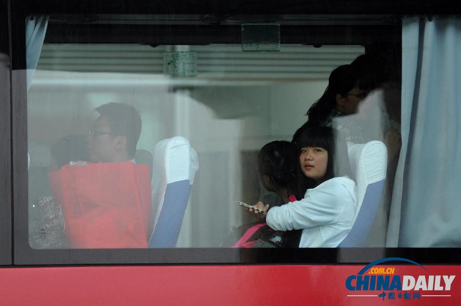 韓亞空難事件浙江師生回國抵京