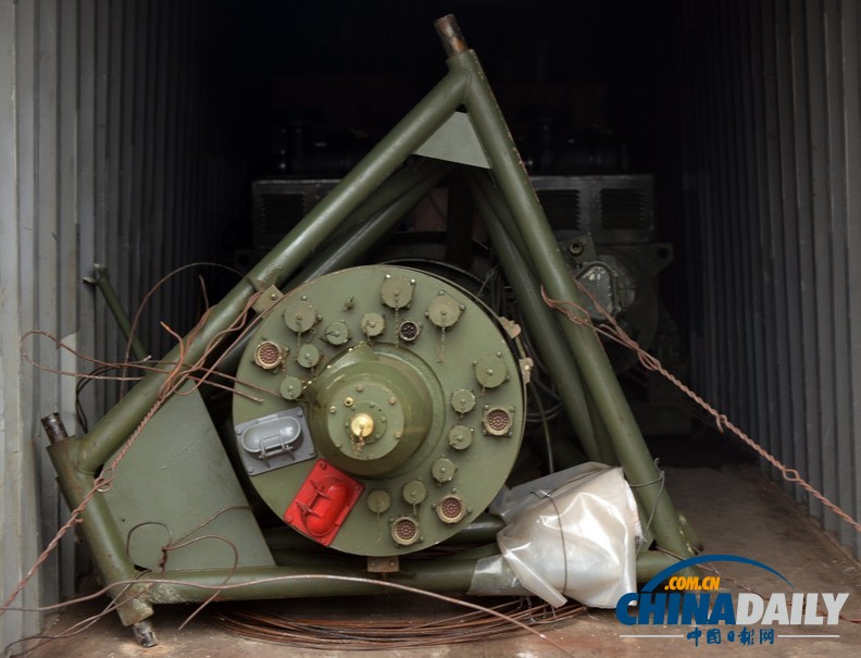 組圖：被攔截朝鮮船只內(nèi)部大曝光 巴拿馬檢查截獲武器