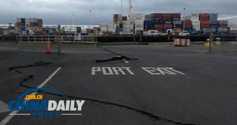 新西蘭發生6.9級地震 首都部分地區停電