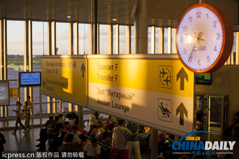 揭秘謝列梅捷沃機場過境區 感受斯諾登中轉站生活