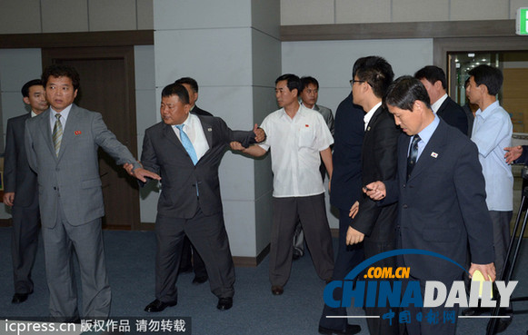 朝韓會談爆發(fā)肢體沖突 朝方關(guān)停電梯令韓方陷被動