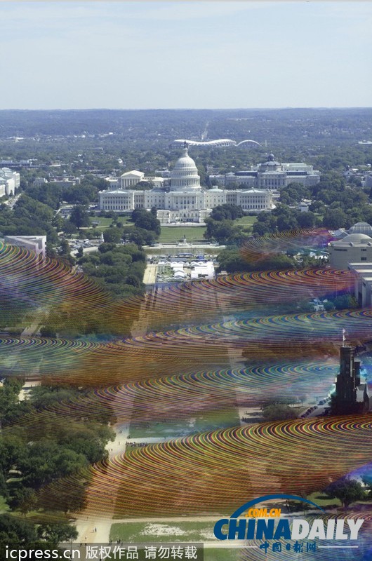 美輪美奐！美藝術家打造可見Wi-Fi信號