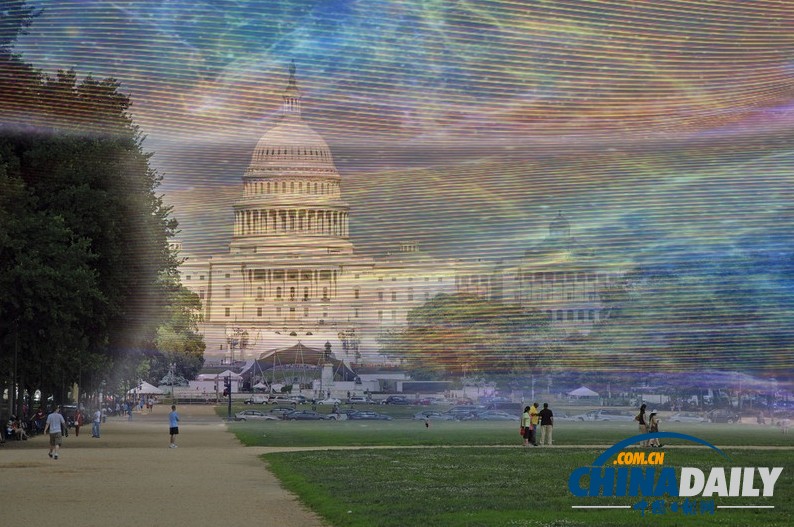 美輪美奐！美藝術家打造可見Wi-Fi信號