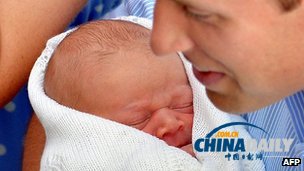 哈里王子稱他的責任是逗喬治小王子開心