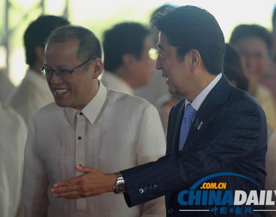 安倍宣布向菲律賓出口巡視船 助其加強(qiáng)海上警備力量