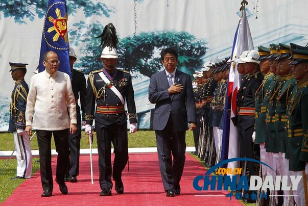 菲前慰安婦聚集總統(tǒng)府示威 抗議日首相到訪（組圖）