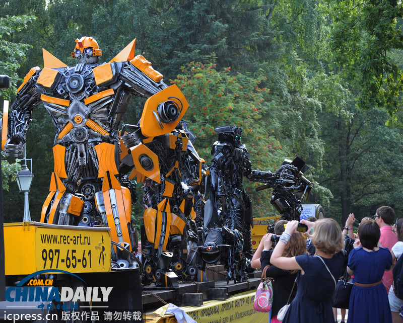 俄羅斯趣味發明藝術節 小創意讓你眼前一亮(組圖)