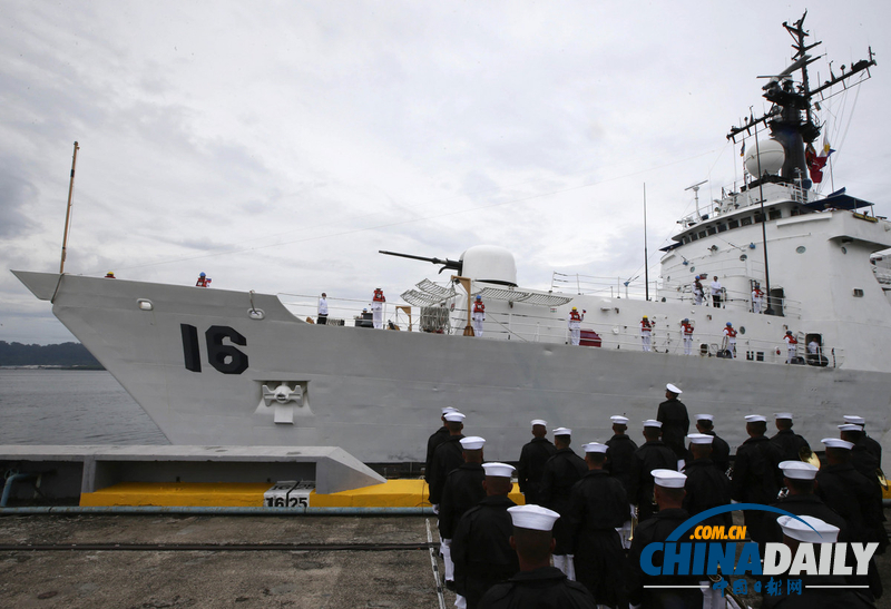 菲律賓海軍第二艘購自美國“漢密爾頓級”巡邏艦抵菲（組圖）