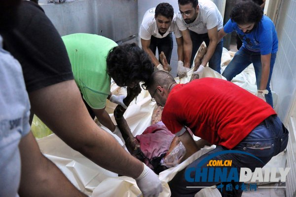 敘利亞首都發生汽車炸彈襲擊致18死56傷（組圖）