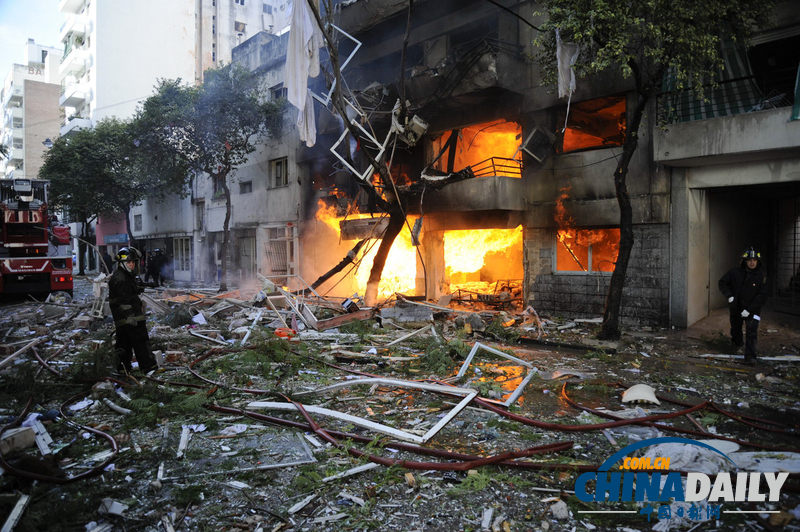 阿根廷居民樓發(fā)生強烈爆炸 已致8死60余傷（圖）