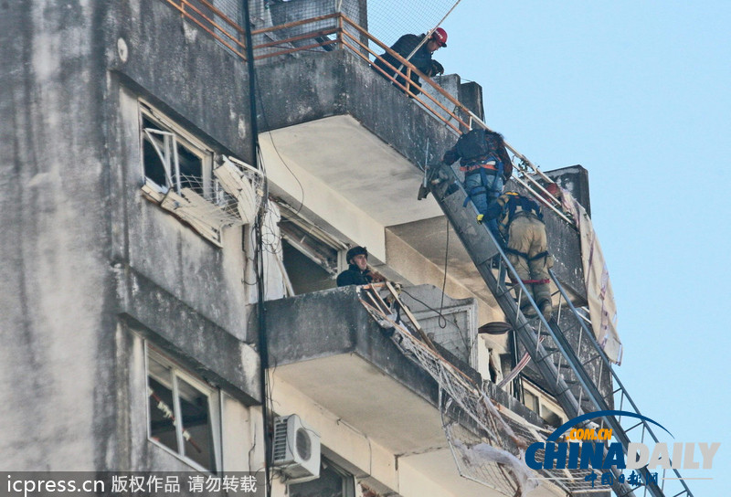 阿根廷居民樓發生強烈爆炸 已致8死60余傷（圖）