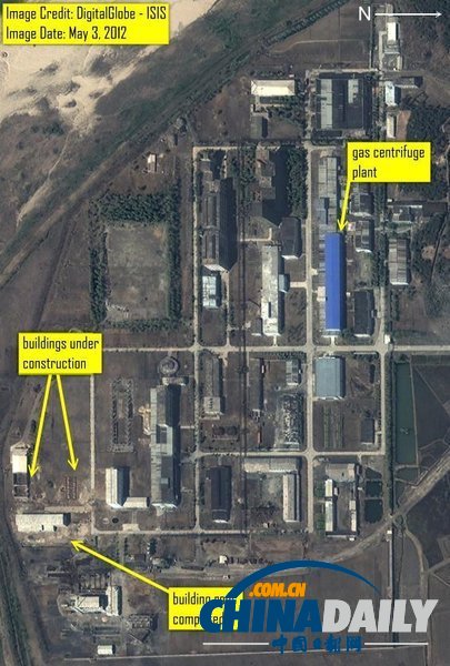 美機構稱朝鮮增建濃縮鈾工廠 或可制兩枚核武器（圖）