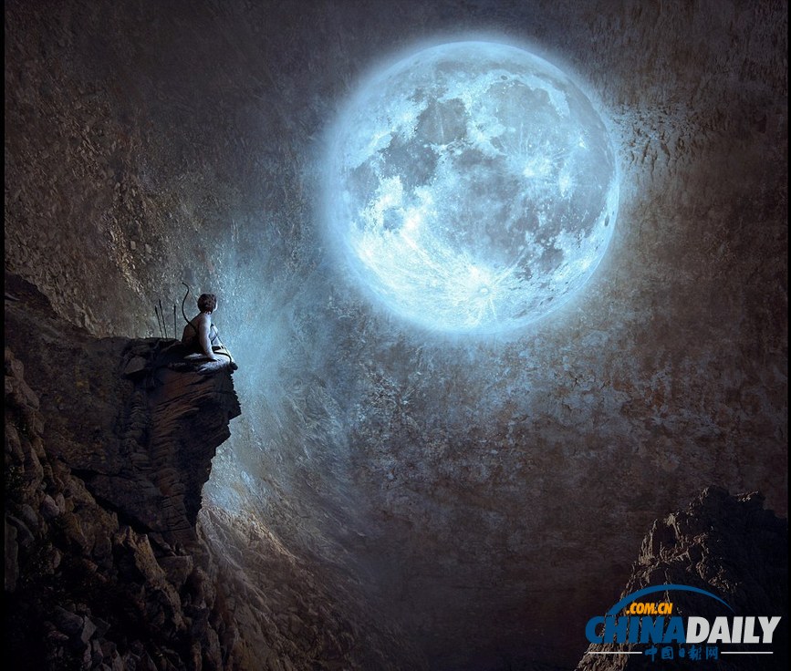 波蘭藝術家用照片和電腦技術打造神秘夢幻世界(組圖)