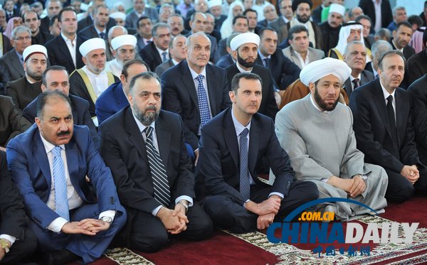 敘反對派稱攻擊總統(tǒng)車隊(duì) 官媒否認(rèn)遭襲（高清組圖）