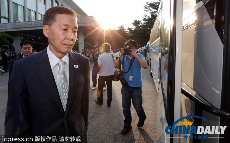 朝韓第七輪會談即將舉行 韓國代表團啟程（組圖）