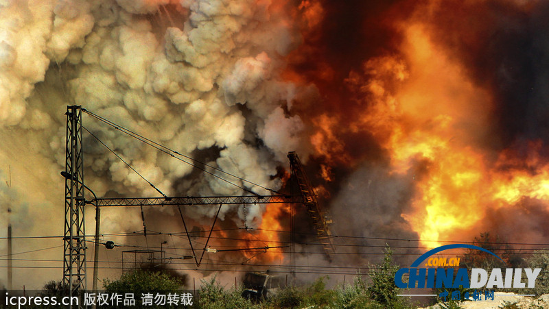 保加利亞液化氣罐車發(fā)生爆炸 導致12人受傷