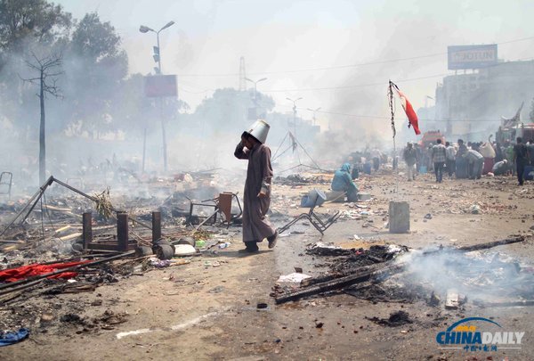 組圖：埃及清場(chǎng)行動(dòng)和各地沖突已造成278人死亡