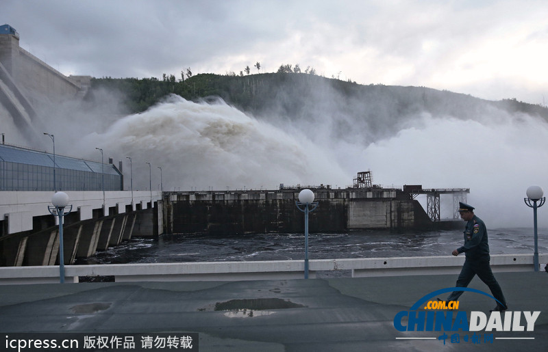 俄羅斯阿穆爾河水位上漲 城市進入緊急狀態（高清組圖）