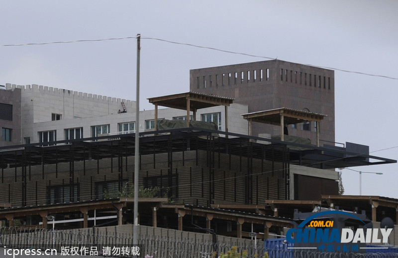 英國(guó)駐也門大使館關(guān)閉12天后重新開放（組圖）