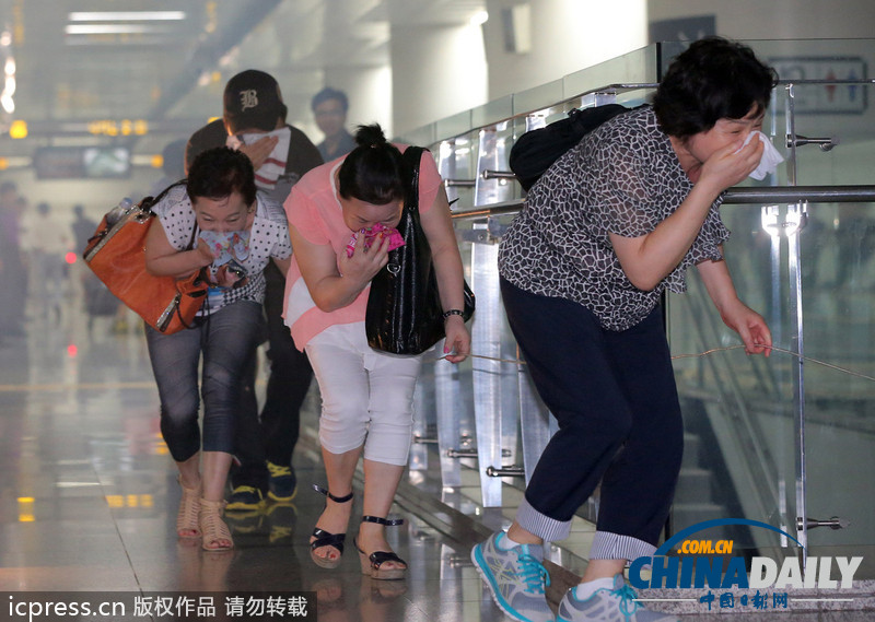 韓美舉行“乙支”軍演 首爾車站進行反恐演習（組圖）