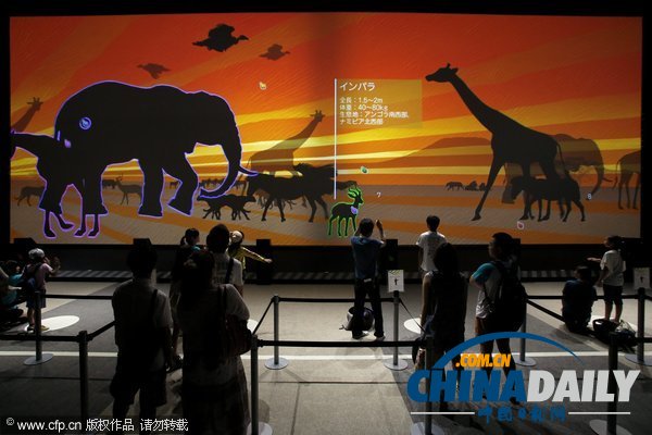 日本公司聯手BBC打造的體感博物館正式開放(圖)