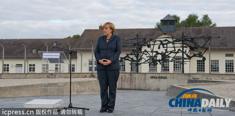 默克爾造訪納粹集中營(yíng) 系在任德總理首次訪問(wèn)