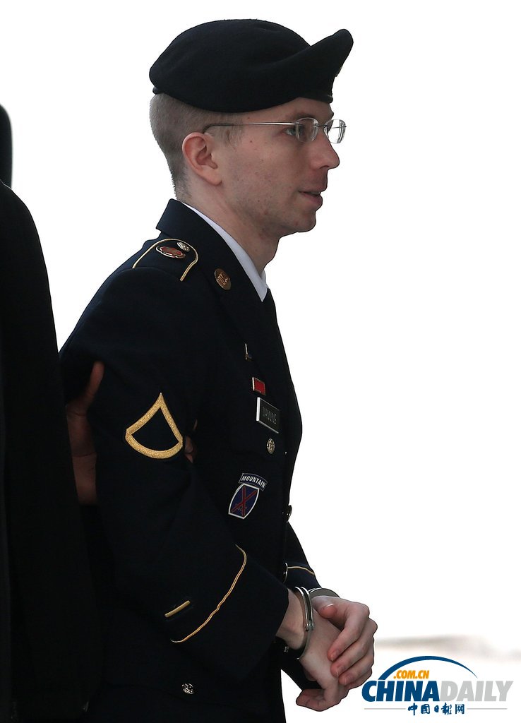 美國泄密士兵曼寧被判處35年監禁 遭服役部隊除名（高清組圖）