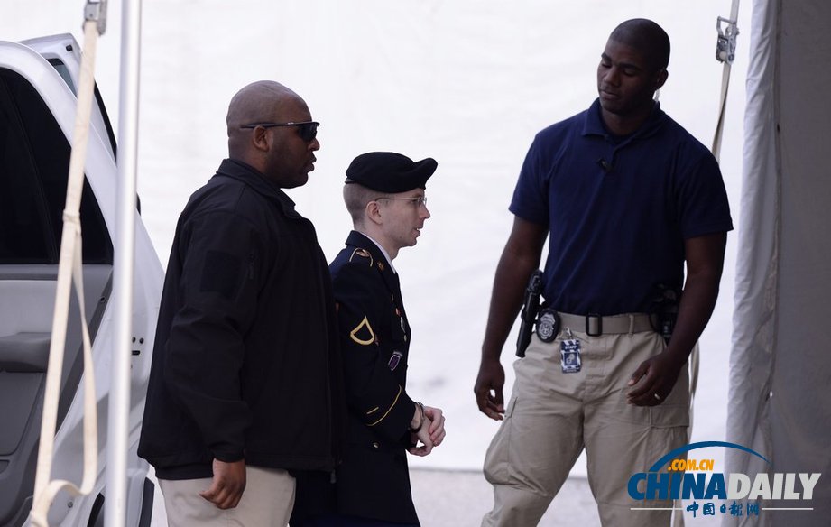 美國泄密士兵曼寧被判處35年監禁 遭服役部隊除名（高清組圖）