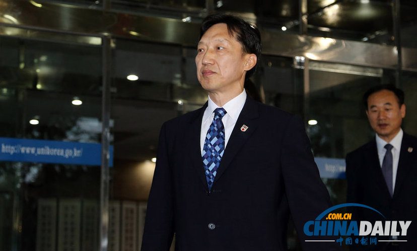 韓代表團(tuán)前往板門(mén)店 為韓朝離散家屬中秋團(tuán)聚做準(zhǔn)備（組圖）