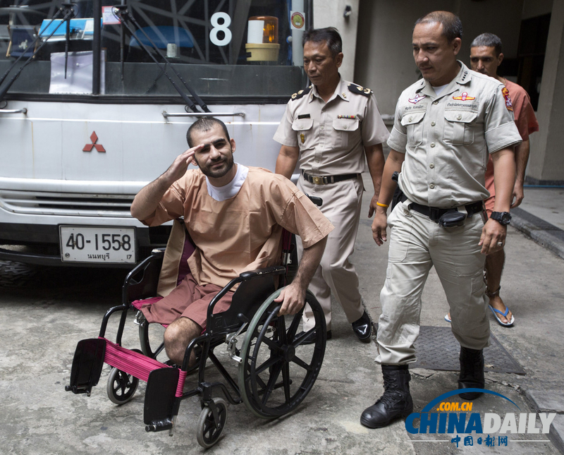 曼谷爆炸案伊朗籍嫌犯被判刑 揮拳頭敬軍禮態度囂張（組圖）