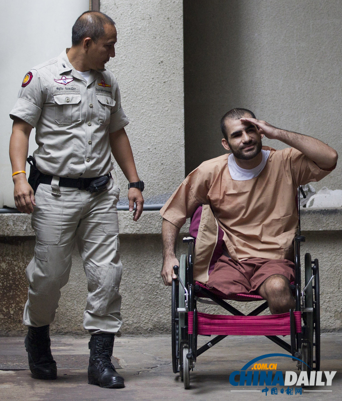 曼谷爆炸案伊朗籍嫌犯被判刑 揮拳頭敬軍禮態(tài)度囂張（組圖）