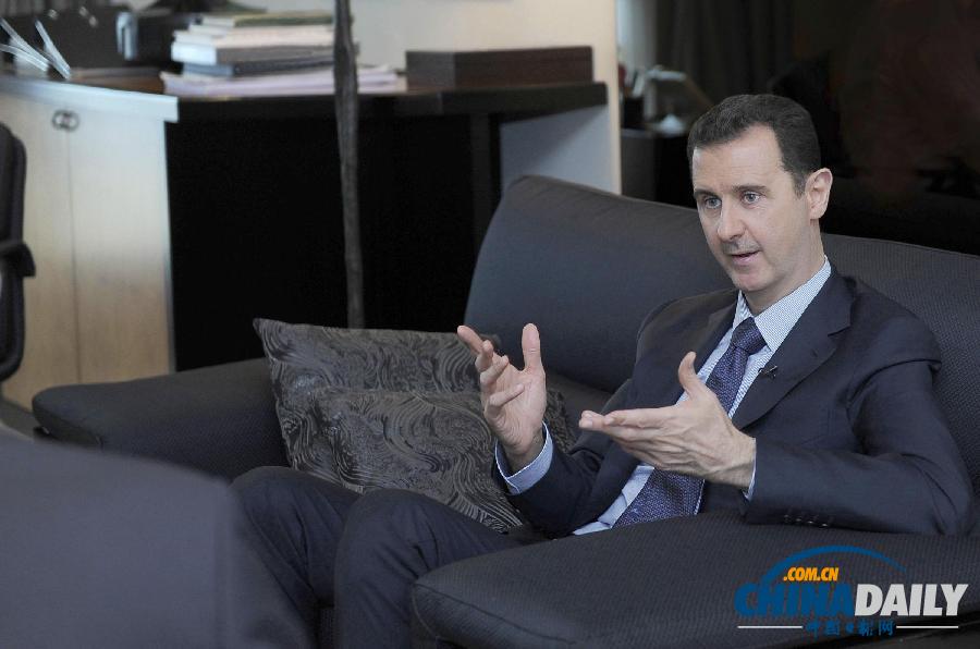 阿薩德:敘利亞同俄羅斯簽署所有合同均在執(zhí)行中