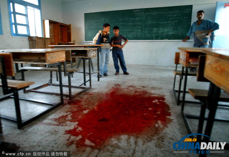 廢墟、馬路 上學之夢如此美好如此奢侈（組圖）