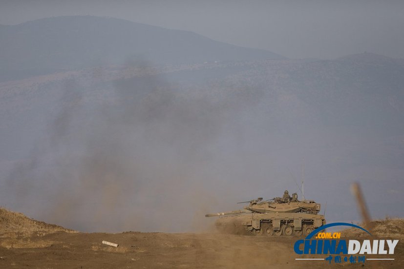 以色列在戈蘭高地舉行軍演 稱一旦遭敘攻擊將強力反擊