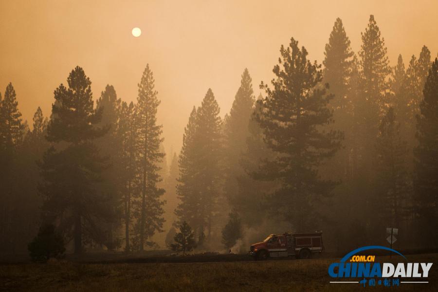 加州森林大火持續蔓延 舊金山水源遭到威脅（組圖）