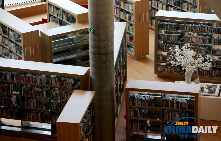 英國伯明翰建成歐洲最大圖書館 9月初正式開放（組圖）