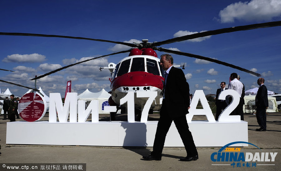 俄羅斯國際航展第二日 精彩繼續