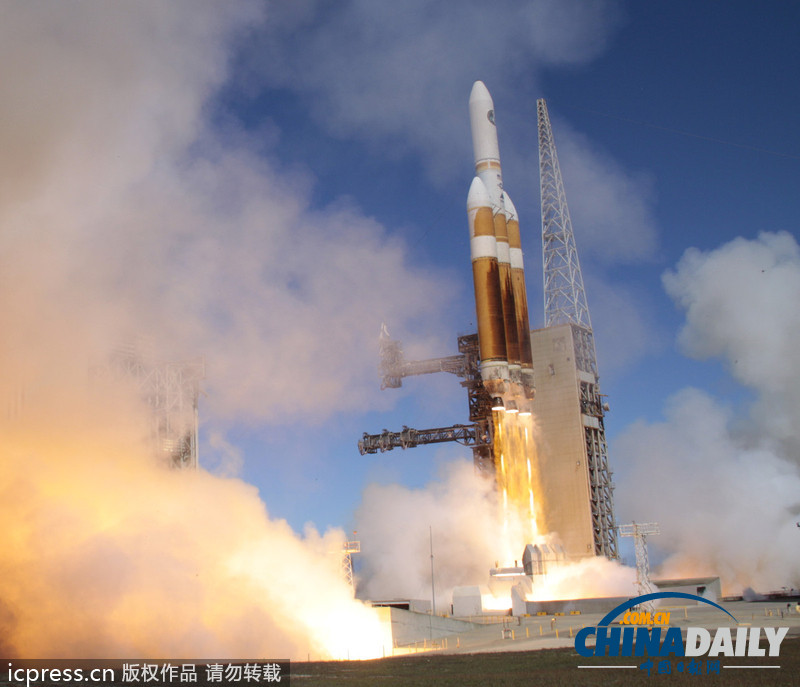 美將神秘衛星送入太空 發射7分鐘后封鎖消息（圖）